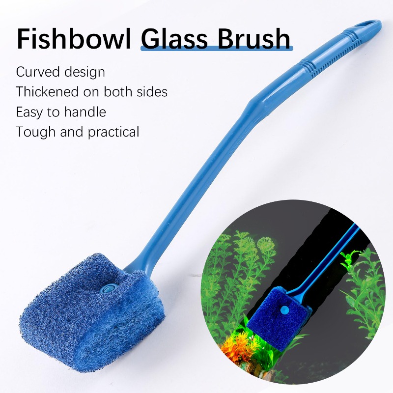 Marine Aquarium Glass Cleaner - New Aquarium Algae Scraper Double Sided