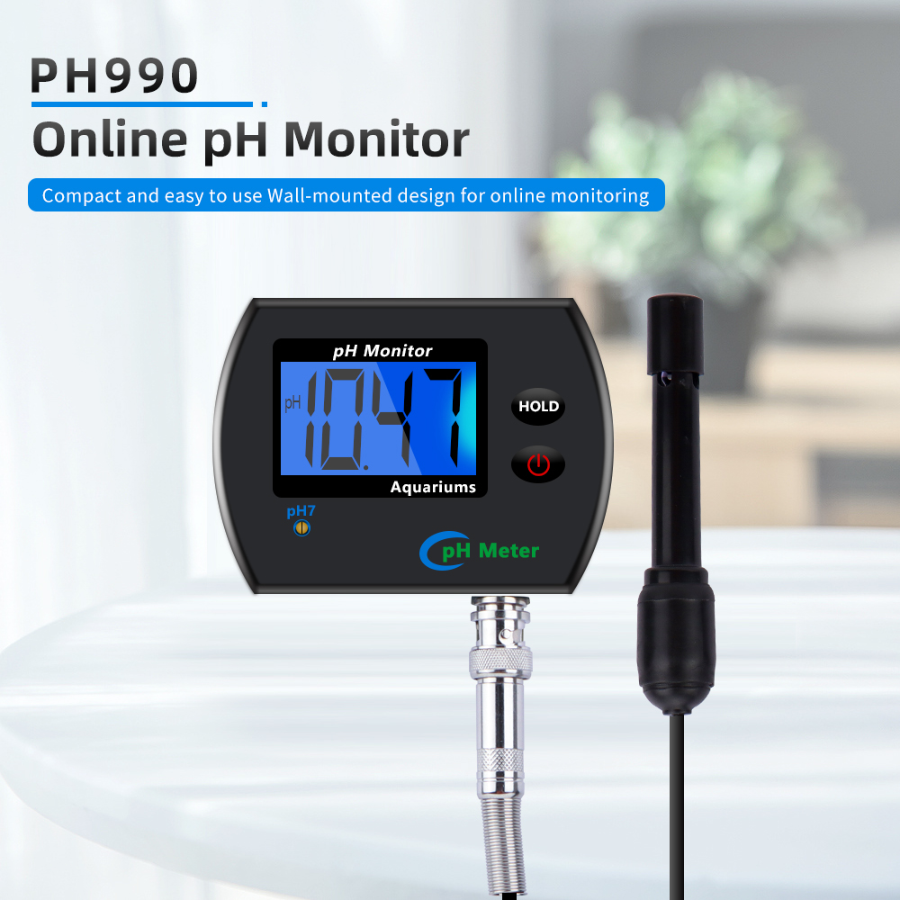 Marine Aquarium Water Analyzer - PH-990 Digital PH Meter Water Tester