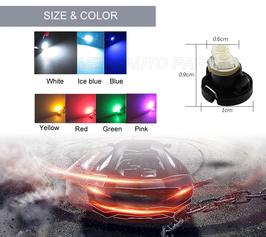 10Pcs/Lot NW6 T4.2 2SMD LED In - Actinic Blue Led 리뷰 및 가격