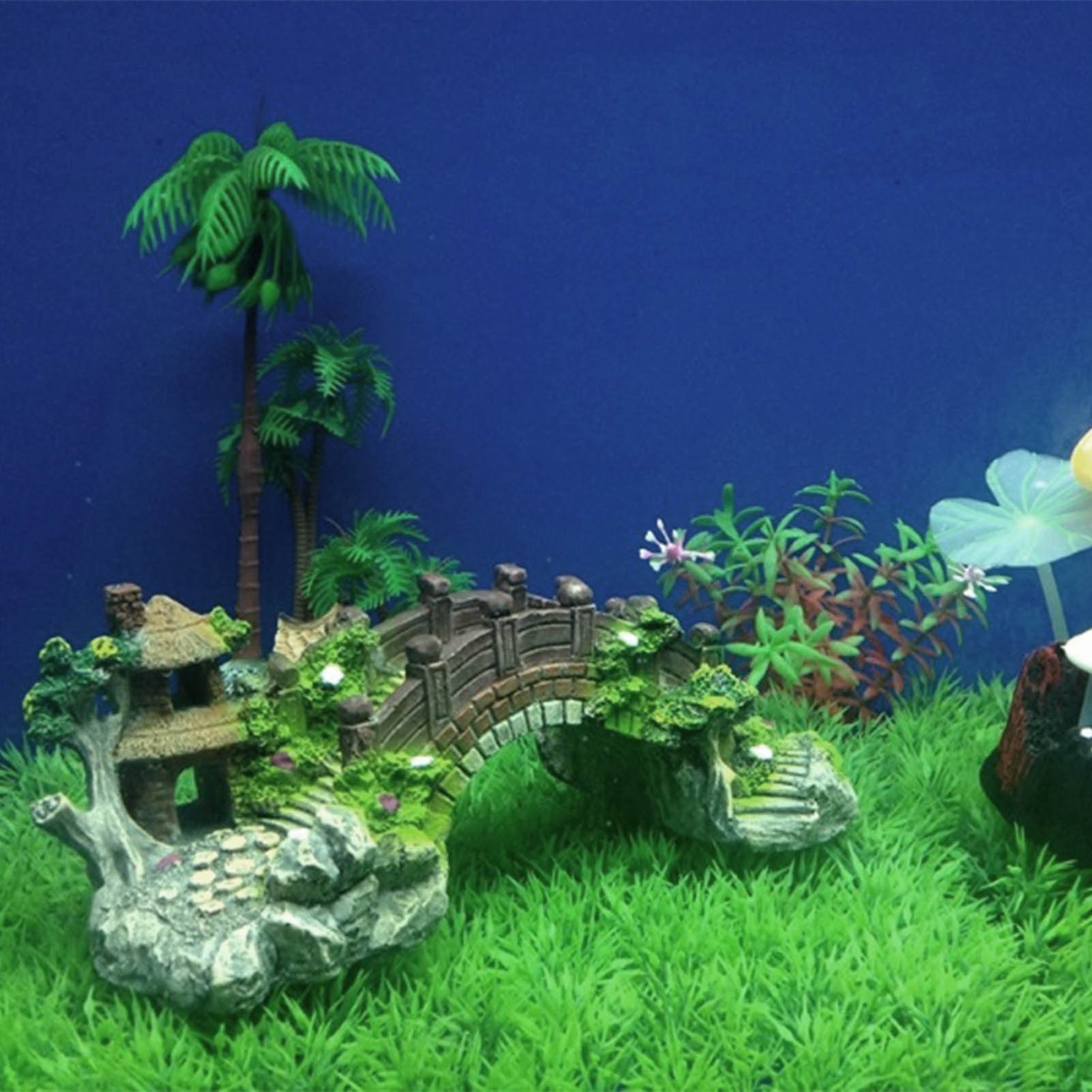 Fish Tank Artificial Bridge Re - Marine Aquarium Gravel 리뷰 및 가격
