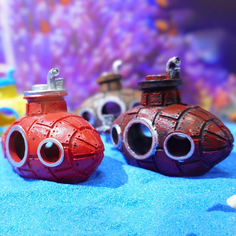 Resin Submarine Aquarium Decor - Marine Aquarium Gravel 리뷰 및 가격