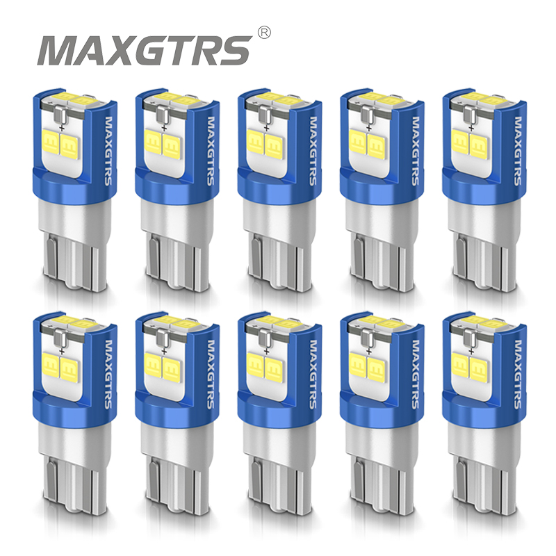 10x 194 168 T10 LED W5W LED Bu - Actinic Blue Led 리뷰 및 가격