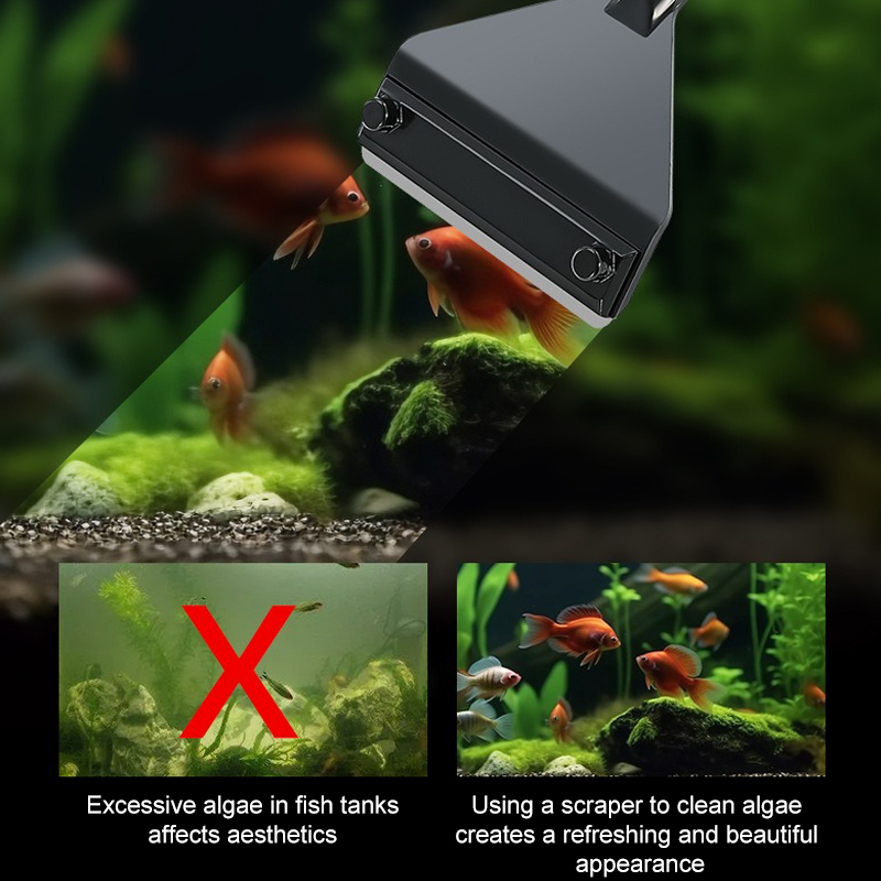 Aquarium Algae Remover Aluminu - Marine Aquarium Glass Cleaner 리뷰 및 가격