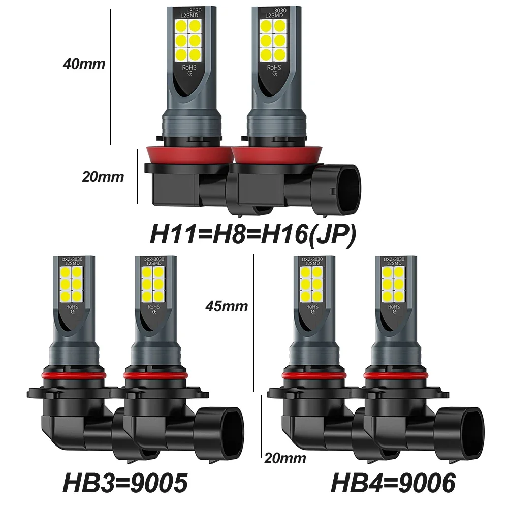 2Pcs H8 H11 LED Bulb 9005 HB3  - Actinic Blue Led 리뷰 및 가격