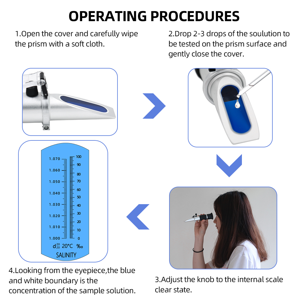 Salinity Refractometer 0-10% 1 - Marine Aquarium Refractometer 리뷰 및 가격