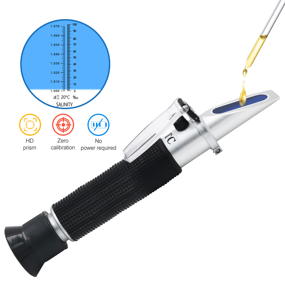 Handheld Salinity Refractomete - Marine Aquarium Refractometer 리뷰 및 가격
