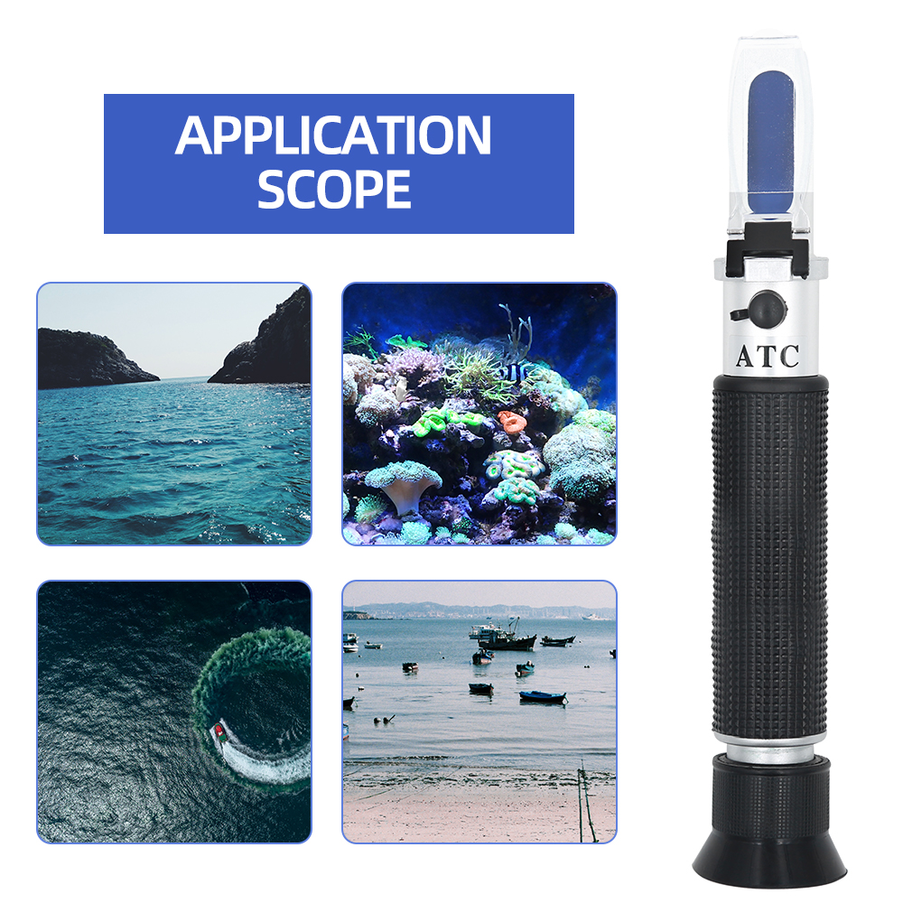 Handheld Salinity Refractomete - Marine Aquarium Refractometer 리뷰 및 가격