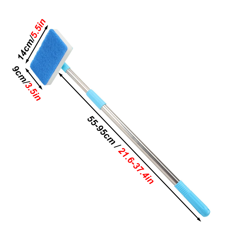 55-95cm Telescopic Handle 180° - Marine Aquarium Glass Cleaner 리뷰 및 가격