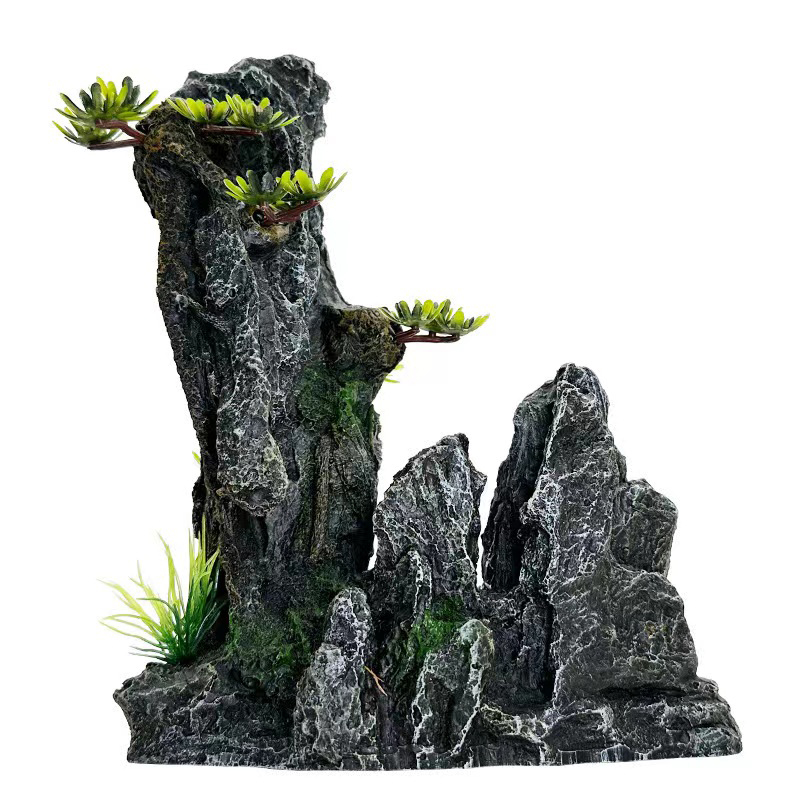 Resin Aquarium Rockery Mountai - Marine Aquarium Gravel 리뷰 및 가격