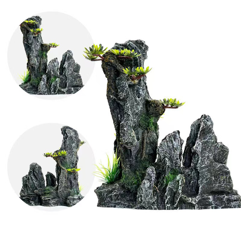 Resin Aquarium Rockery Mountai - Marine Aquarium Gravel 리뷰 및 가격
