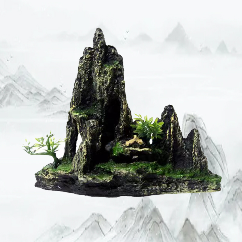 Resin Aquarium Rockery Mountai - Marine Aquarium Gravel 리뷰 및 가격