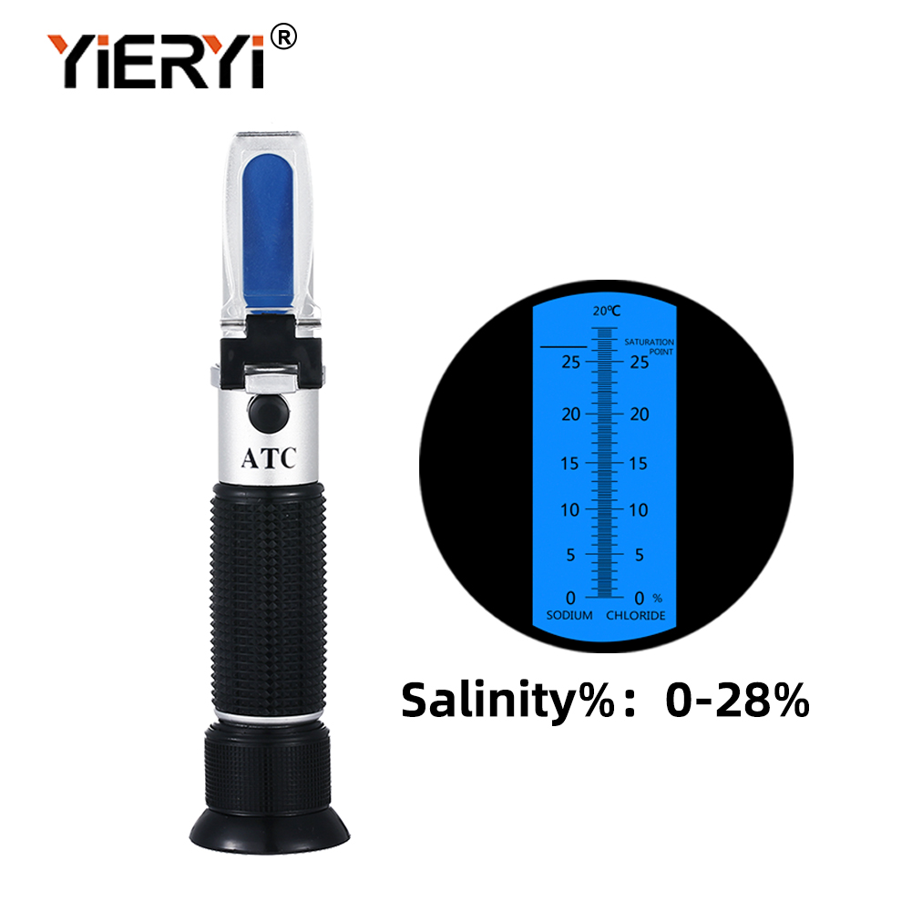 Yieryi Portable 0-28% Salinity - Marine Aquarium Refractometer 리뷰 및 가격