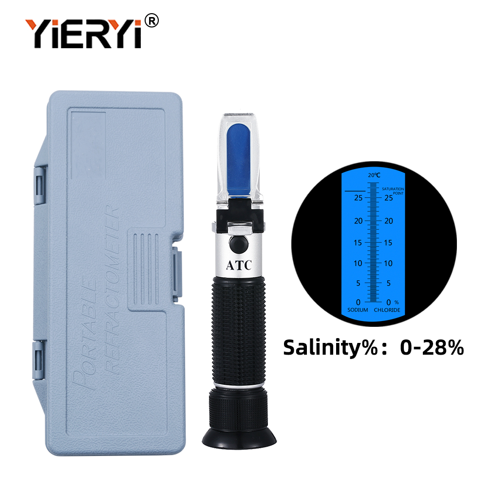 Yieryi Portable 0-28% Salinity - Marine Aquarium Refractometer 리뷰 및 가격