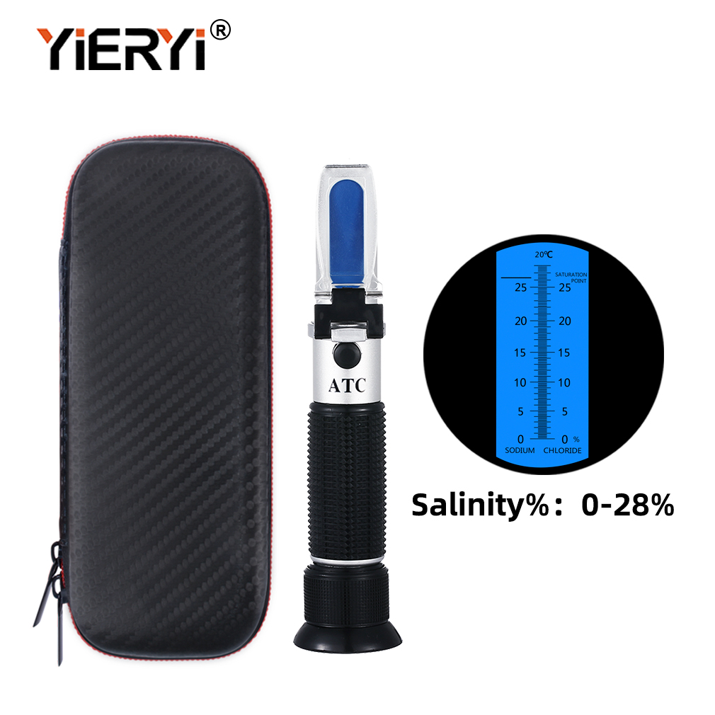 Yieryi Portable 0-28% Salinity - Marine Aquarium Refractometer 리뷰 및 가격