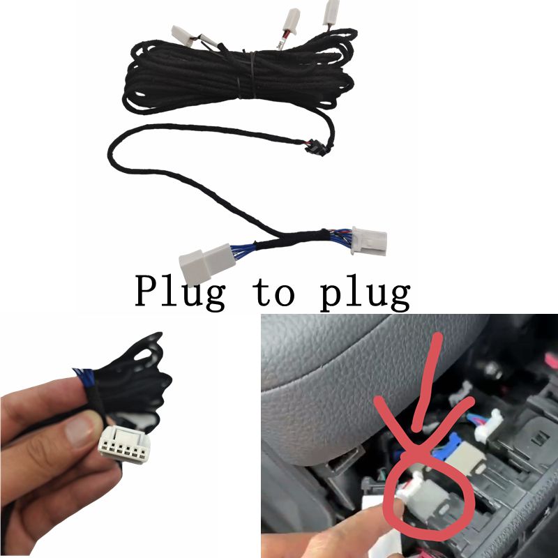 4PCS LED Car Interior Atmosphe - Actinic Blue Led 리뷰 및 가격