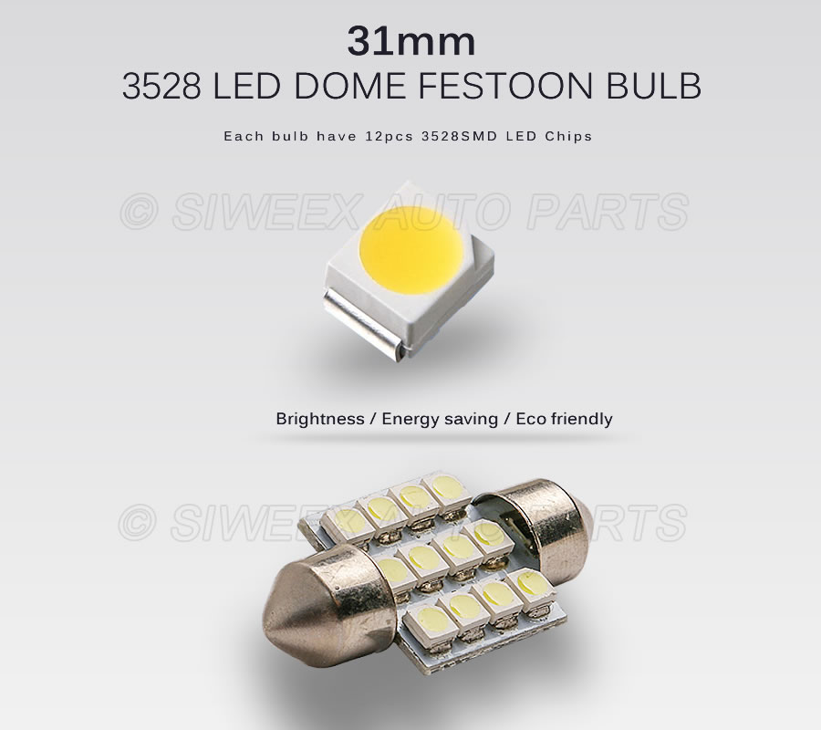 31mm 3528 1210 SMD 12 LED Car  - Actinic Blue Led 리뷰 및 가격