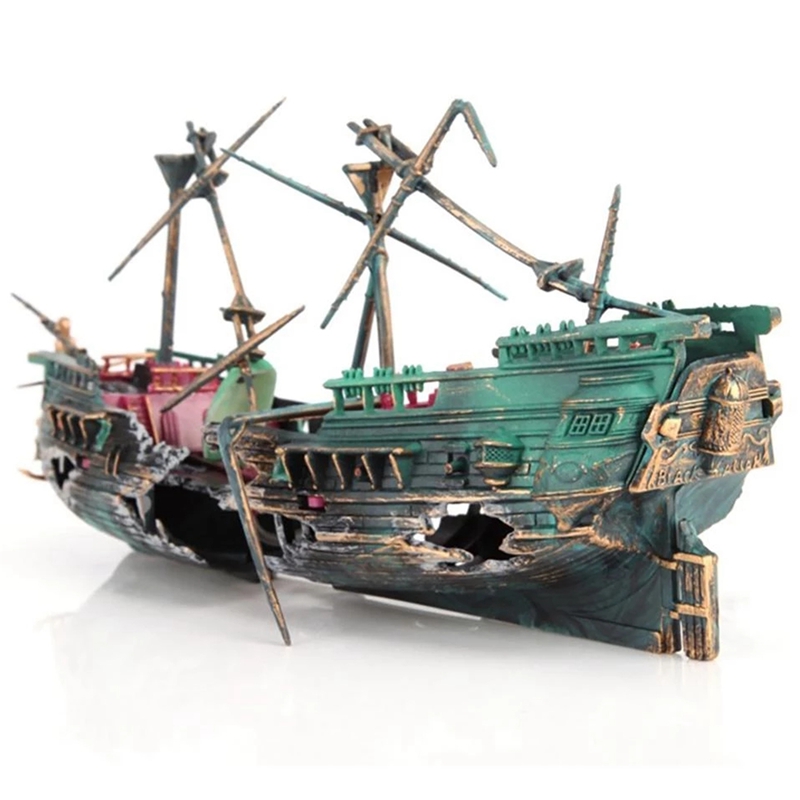 Large Aquarium Shipwreck Decor - Aquarium Marina 리뷰 및 가격