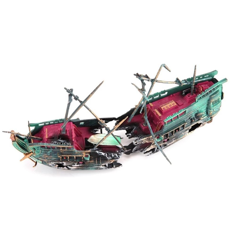 Large Aquarium Shipwreck Decor - Aquarium Marina 리뷰 및 가격
