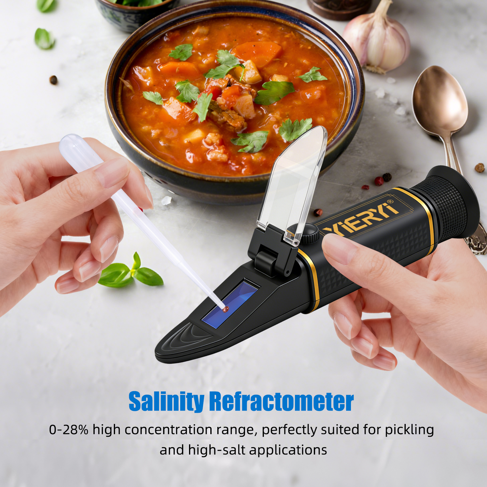 Yieryi 0-28% Salinity Refracto - Marine Aquarium Refractometer 리뷰 및 가격