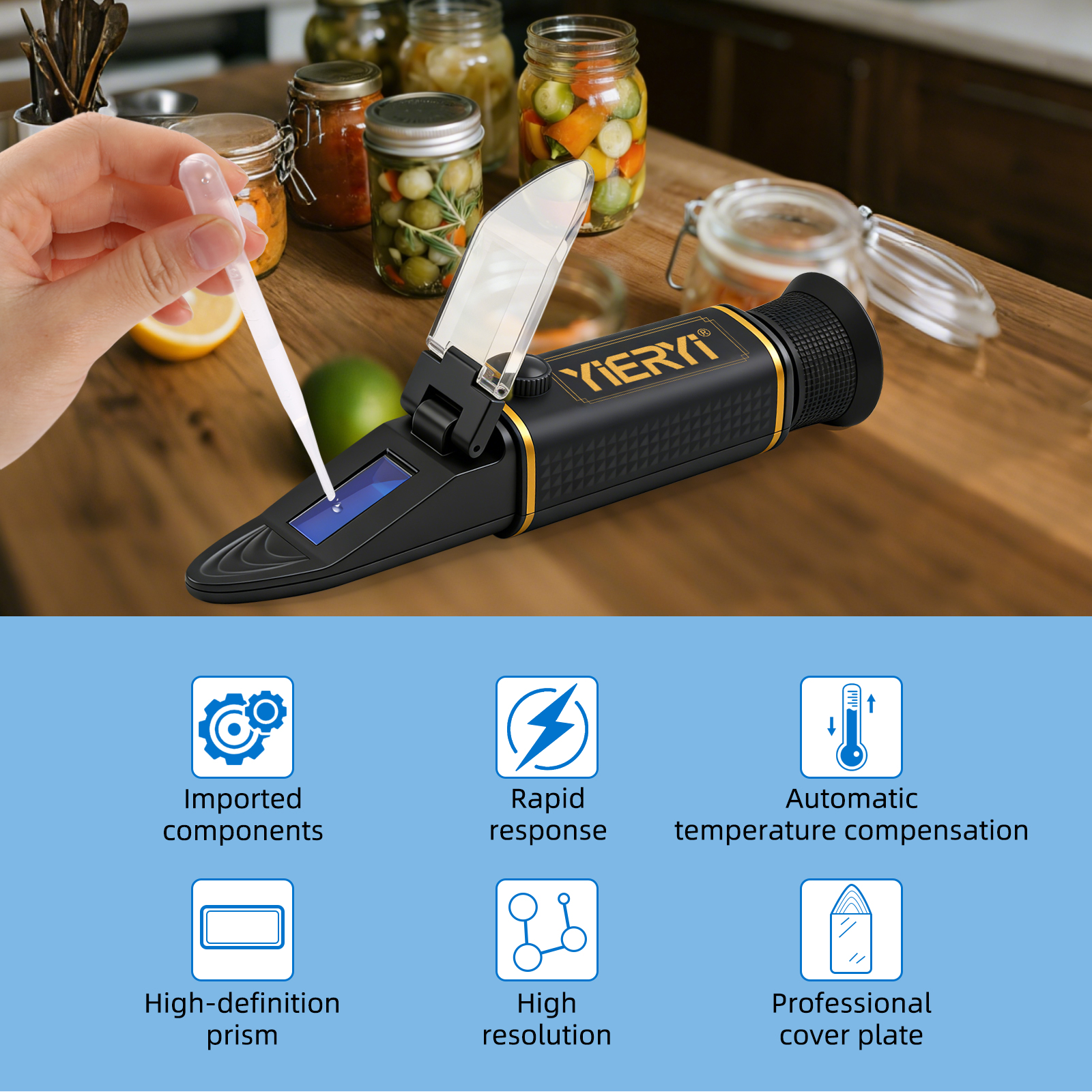 Yieryi 0-28% Salinity Refracto - Marine Aquarium Refractometer 리뷰 및 가격