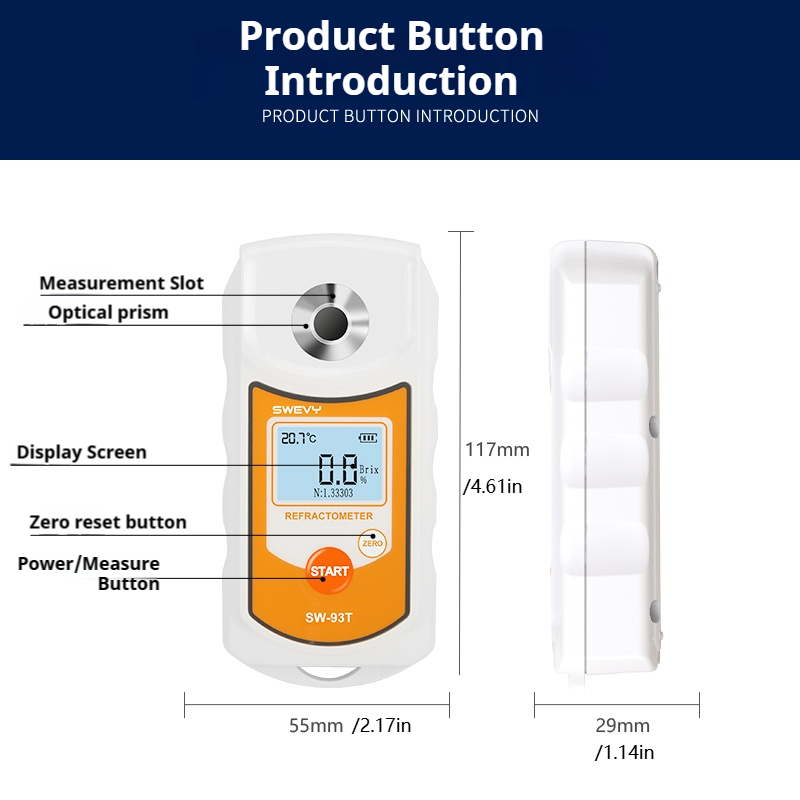 SWEVY SW93T LCD Digital Refrac - Marine Aquarium Refractometer 리뷰 및 가격