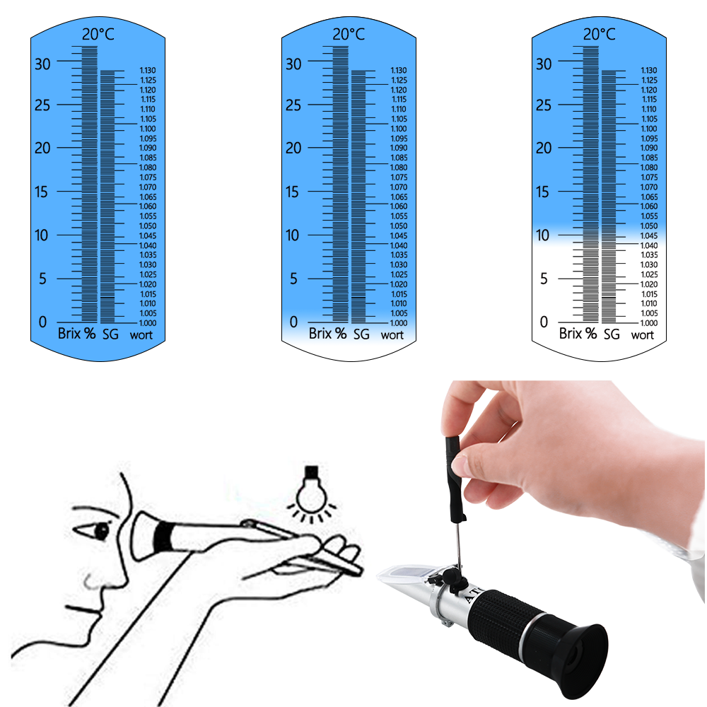 Retail Box Refractometer Beer  - Marine Aquarium Refractometer 리뷰 및 가격