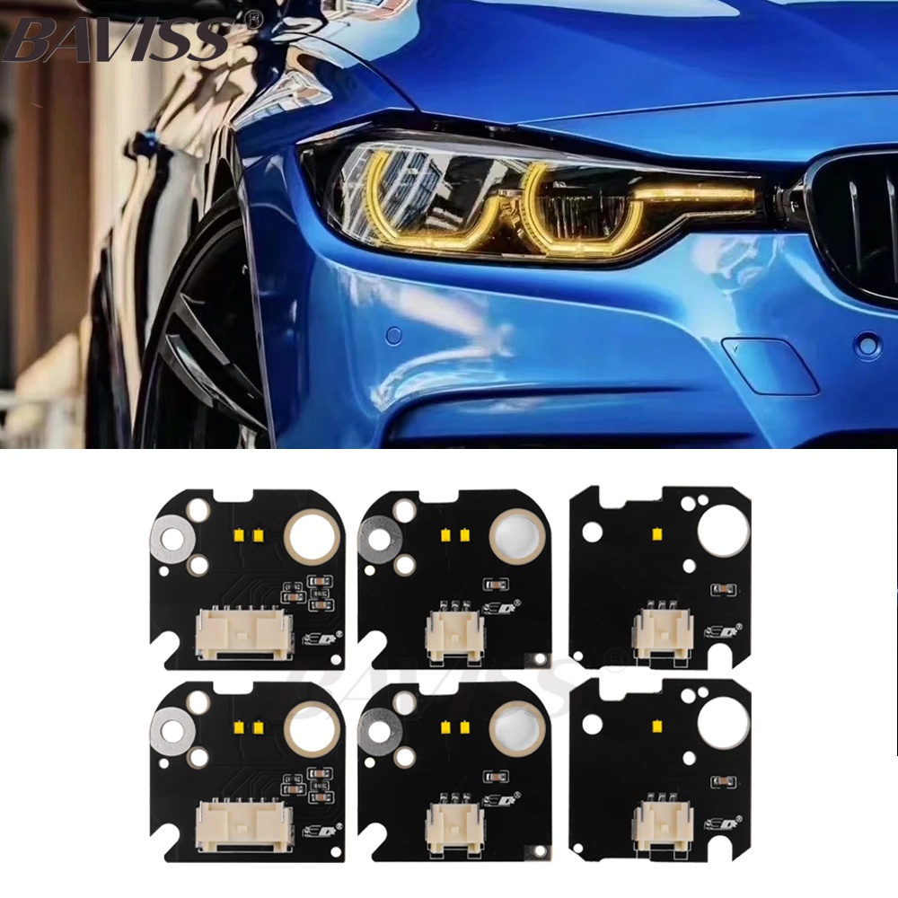 Yellow DRL Angel Eye LED Board - Actinic Blue Led 리뷰 및 가격