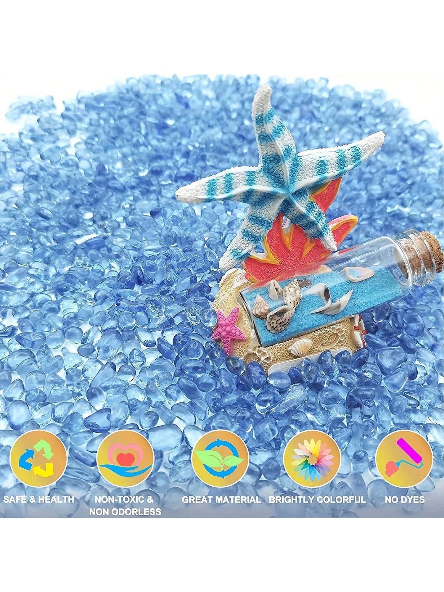 Blue Glass Gravel 3 4mm Aquari - Marine Aquarium Gravel 리뷰 및 가격