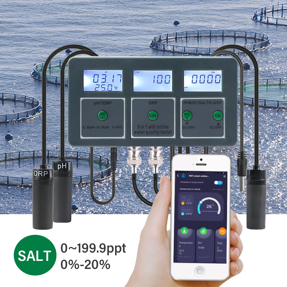 Yieryi WiFi Tuya Smart PH ORP  - Marine Aquarium Water Analyzer 리뷰 및 가격