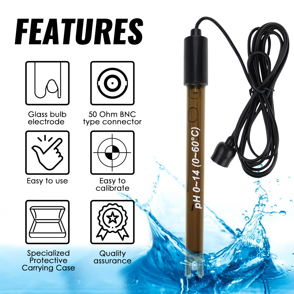 Ph Meter Ph Sonde Pool BNC Typ - Marine Aquarium Water Analyzer 리뷰 및 가격