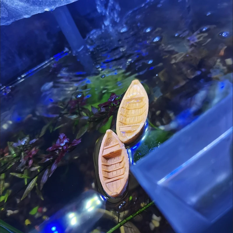 Simulation Floating Mini Boat  - Aquarium Marina 리뷰 및 가격